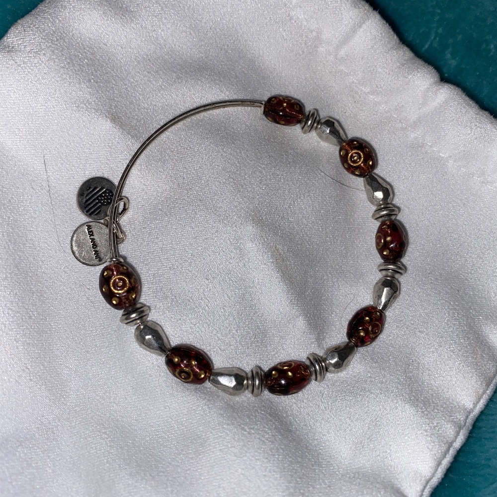 Alex and Ani, bangle, purple